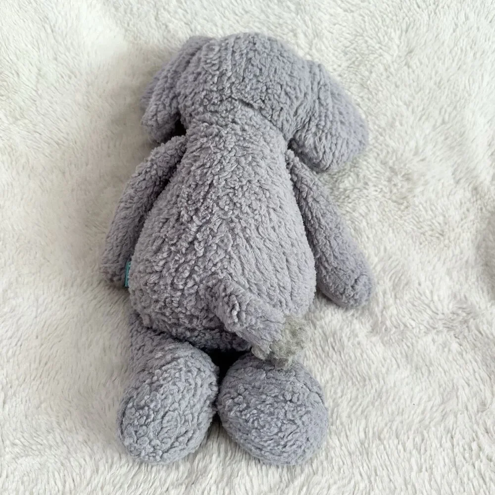 Manhattan Toy Emmet Elephant Gray Ribbed 13